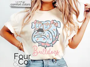 Bulldogs Shirt, Bulldogs Mascot Shirt, Bulldogs Football Shirt