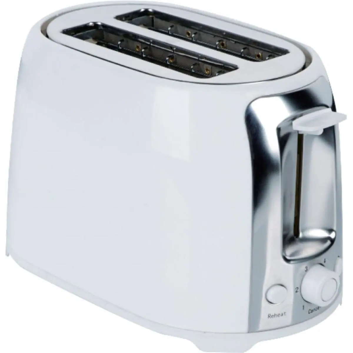 212 MAIN 2-Slice Kitchen Toaster - Stainless Steel Brentwood TS292W Model with Cool Touch Handle, 800W Power, Defrost Mode
