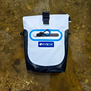 KYSEK DRY BAG Waterproof Material Comfort Grip Handles Easy Access Main Compartment Water Resistant Zippers Front Zipper Pocket Detachable Padded Shoulder Strap
