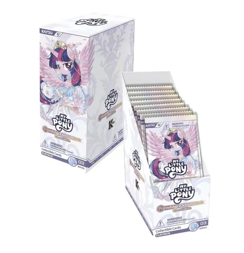 【Offical】MLP gen3-My Little Pony Friendship Enternal Cards-Moon Edition English Version 12pcs/box
