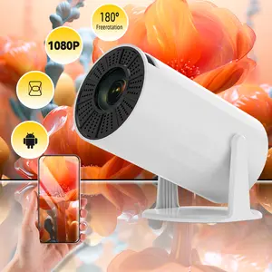 XBJ Diamond Projector 24/5G WiFi 360 Degree HD LED Multifunctional Projector with Built-in Speaker for Home Cinema Outdoor Use and 4K Decoding Ideal Holiday Gift