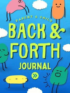 Parent and Child Back and Forth Journal: A Just Between You and Me Kid Guided Book with Unique Prompts (Family Bonding