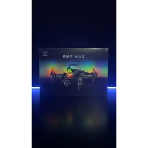 DRONE SMS MAX Foldable Drone with Dual Camera, WiFi FPV, LED Lights, Remote Control Quadcopter