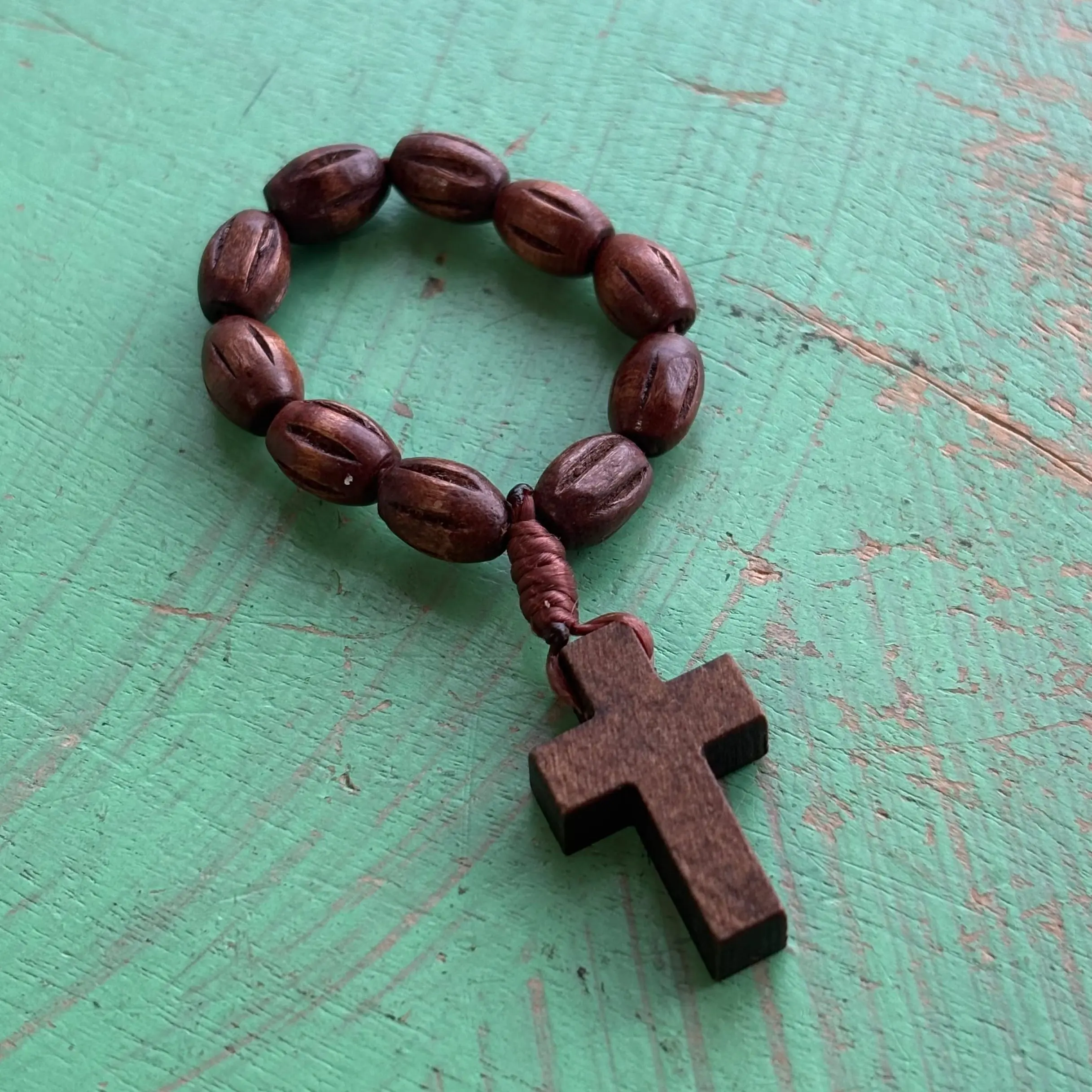Mini Wooden Decade Rosary