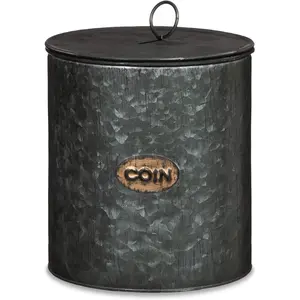 Piggy bank rustic large piggy bank for adults farmhouse style coin bank and money jar makes a cute tip jar change jar donation jar or swear jar