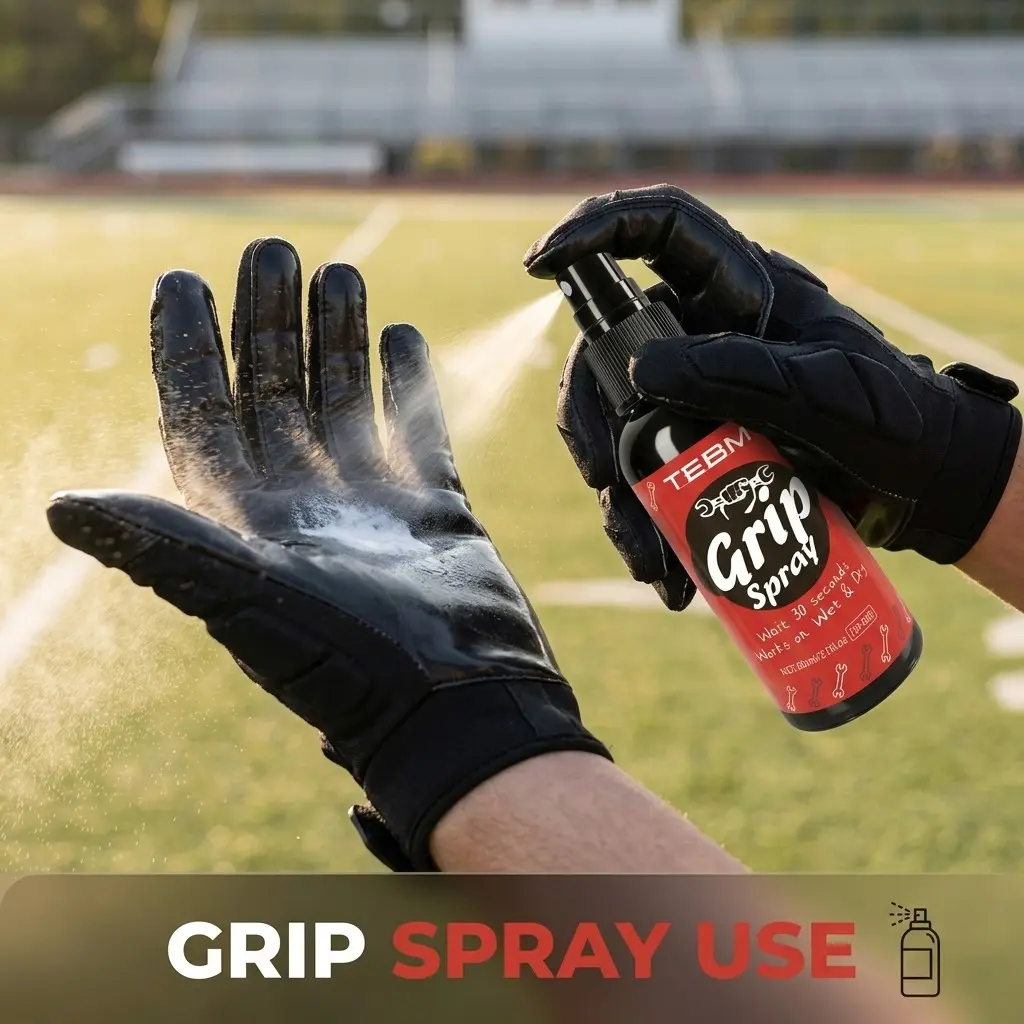 Sports Grip Enhancer Spray, Anti-Slip 60ML, Long-Lasting High Friction, Durable, Ideal for Sweaty Hands, Intense Training, Professional Athletes