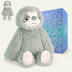 【New】8" 1.57lb Sloth Weighted Plush Heat Patches, Heatable & Coolable Lavender Scented Heating Pad, Toddlers Must Have, Period Essentials
