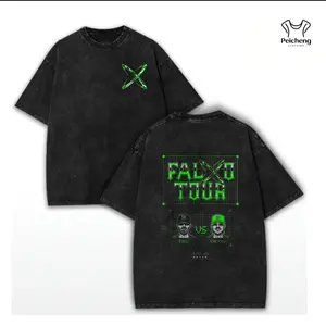 washed cotton Feid Ferxxo Shirt V2 Size S-5XL - FEID vs FERXXO: Falxo Tour 2026 High-Quality Shirt Heavy Cotton Unisex T-Shirt, Graphic Reggaetón, Latin Pop Feid Ferxxo Fan Merch Gift For Music Lover
