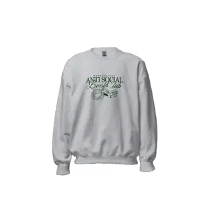 Unisex Anti Social Book Club Crewneck Bookish Sweatshirt Bookworm the Story of Us Gifts for Book Lovers