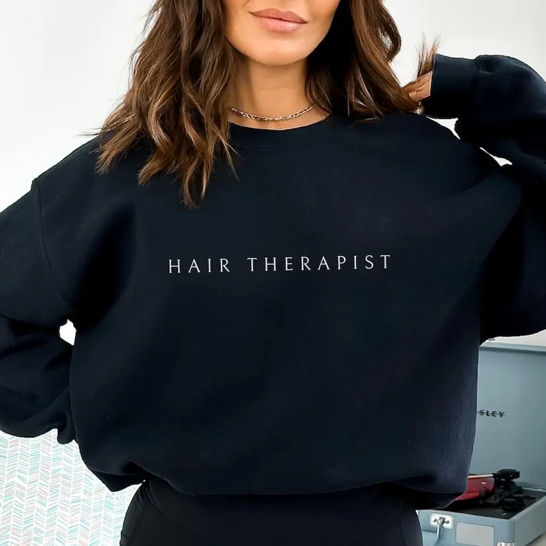 Women's Classic Top - Hairstylist Sweatshirt with Comfortable Fabric & Flattering Fit, Ideal Gift for Hairdressers, Cosmetology Professionals, Beauty School Attendees