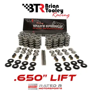 BTR LS .650" Lift Ultimate RPM Spring Kit With Titanium Retainers