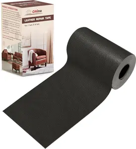 Professional Leather Repair for Sofa,Leather Repair Tape 3x60in(Dark Gray Leather)