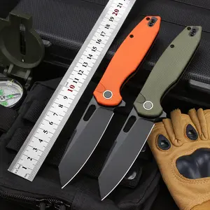 GT-T0040A Pocket Folding Knife - Razor Sharp Blade, Comfort-Grip Handle, Abrasion Resistant & High Hardness for EDC