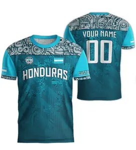 Custom Honduran Soccer Jerseys: Personalized Retro Gear for Honduras Players - TTS 3D All Over Print Men s Jersey