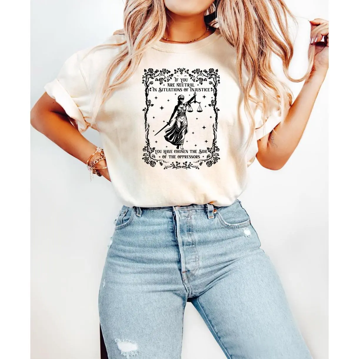 If You Are Neutral In Situations Of Injustice You Have Chosen The Side Of Oppressor Shirt, Resistance Shirt, Resist T Shirt