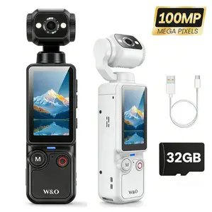 Vlogging Camera with Videos, Pocket Camera , Fast Focusing, Digital Video Camera for Photography, Digital Camera, kamera pocket, pocket camcorder Compact camera digital Recording, Perfect Holiday Gift