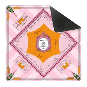 Champagne & Mahj Collection | Bams & Bubbly, Press for Mahjong | Mahjong Mat, Racks, Tablecloths, Lamp & Accessories | Luxury Mahjong Set