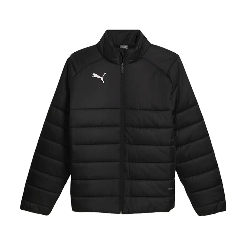 PUMA Mens Teamliga Padded Jacket Athletic Outerwear Casual - Black PUMA Mens Teamliga Padded Jacket Athletic Outerwear Casual - Black