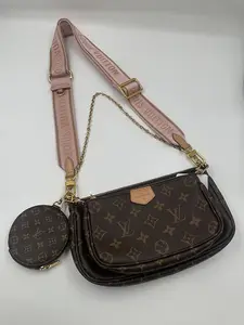 Pre-owned Louis Vuitton canvas Crossbody Bags MULTI POCHETTE ACCESSOIRES bag [ Vault ]