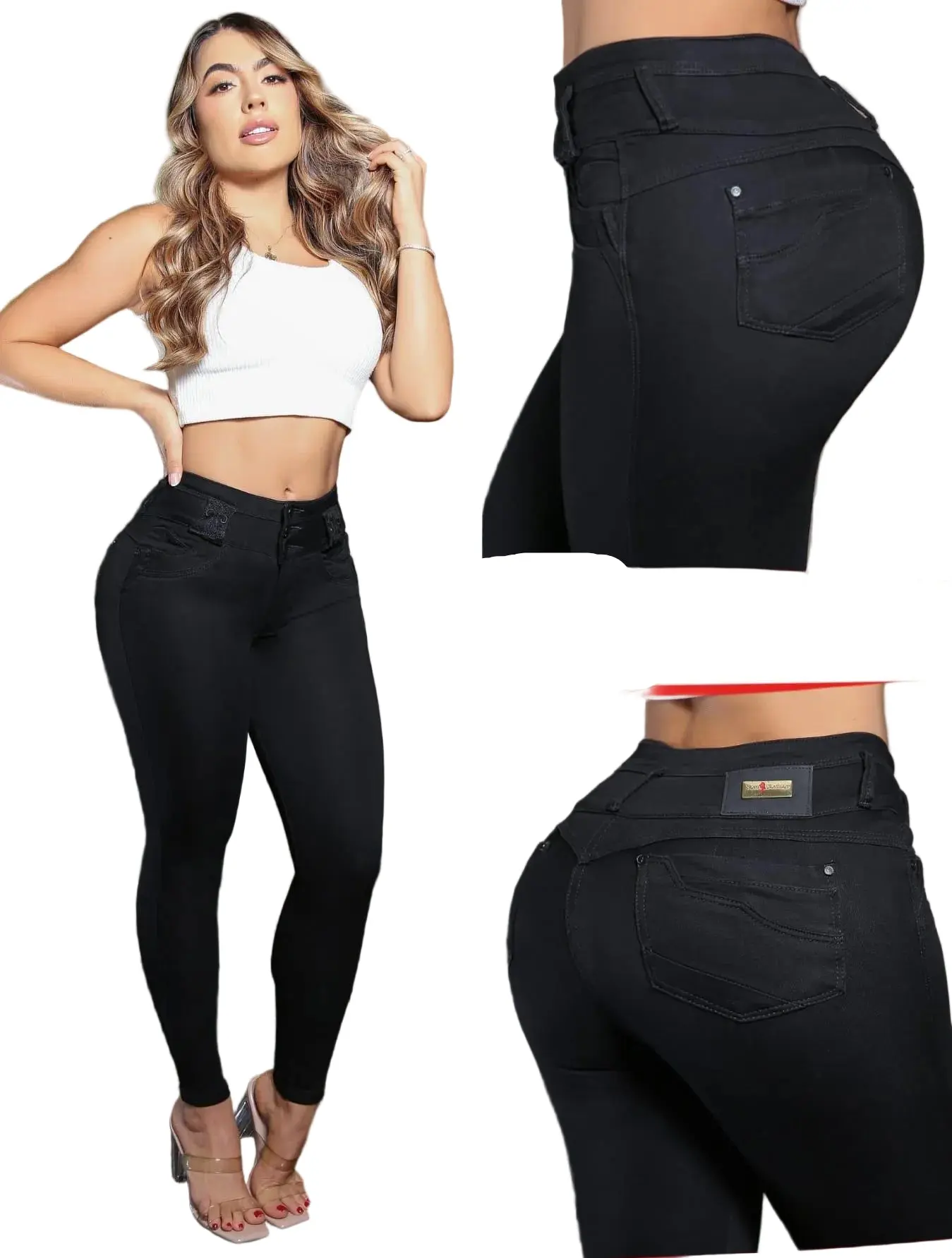Colombian Jeans Bon Bon up 8801 butt lifter high waist tummy control push up effect skinny