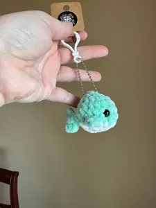 Whale Keychain
