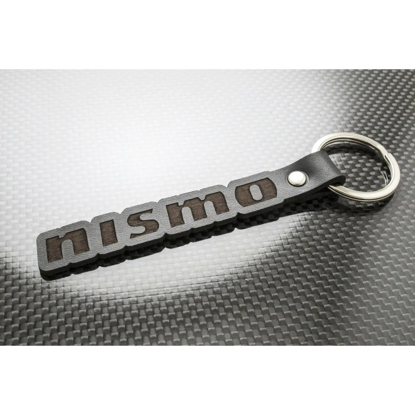 Nismo Leather Keychain