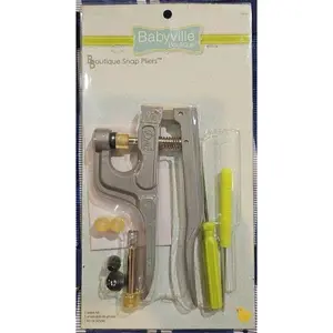 New Sewing Crafts Snap Pliers Kit 35039 Babyville Boutique Dritz