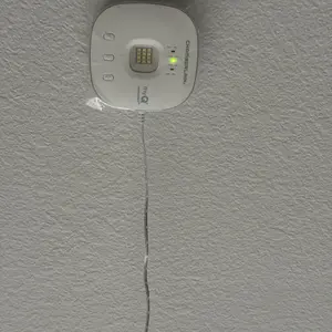 myQ Smart Garage Control - Wireless Garage Hub and Sensor with Wifi & Bluetooth - Smartphone Controlled, White