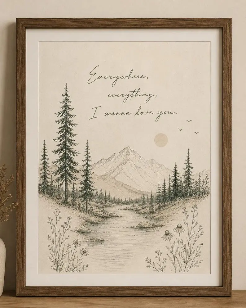 [Unframed] Noah Kahan Wall Art