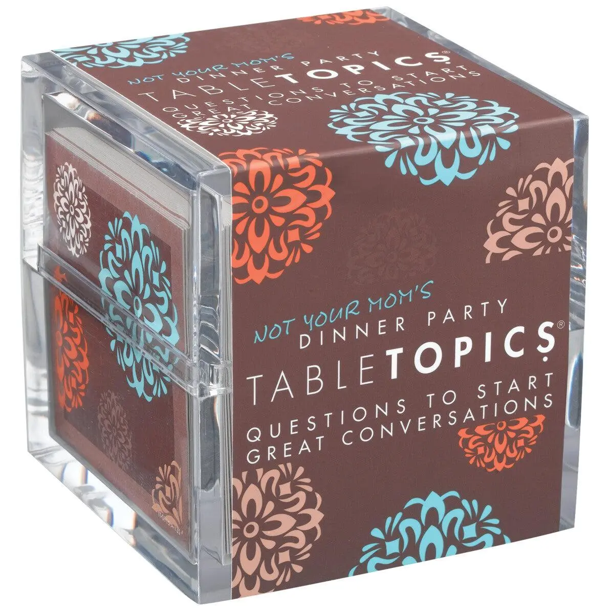 TableTopics Not Your Mom's Dinner Party Game - 135 Conversation Cards to Start Fun, Exciting, & Provocative Conversations at Parties