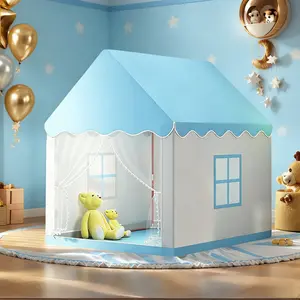 Fun Game Tent, Princess Fairy Tale Castle Playhouse, Portable Kids Toy House, Outdoor Party Decoration, Holiday Gift, Portable Play Area