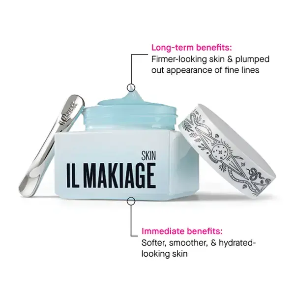 Power Lift Plumping Cream Anti-Aging Collagen-Boost Priming & Plumping Cream Vegan Collagen + Retinol + Adenosine