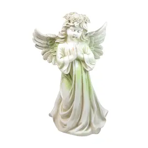 Northlight 27" Angel Kneeling in Prayer Patio Garden Statue