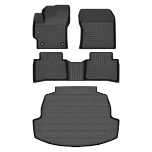 Depituu For Toyota Corolla 2020-2026 (only Sedan&Include Hybrid) Floor Mats & Cargo Liners, All Weather Floor Mats,Waterproof Anti-slip Durable Floor Mats Car Accessories Autos Protector Automotive,auto accessories,car essentials,car accessories,trunk