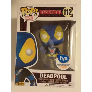 Funko POP! Marvel X-Men Deadpool Blue and Yellow
