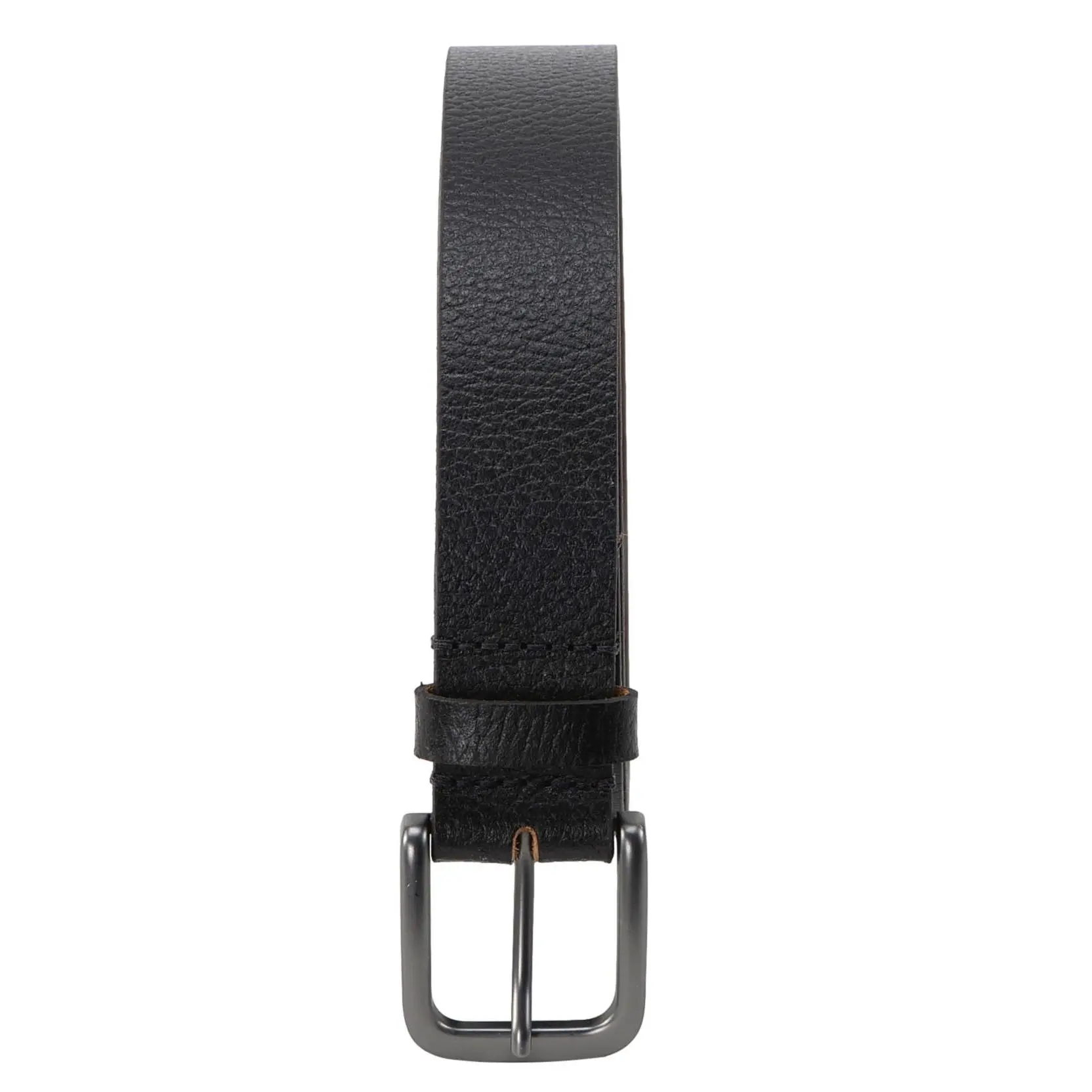 Timberland Men's 35 MM Wide Genuine Leather Casual Dress Belt Black