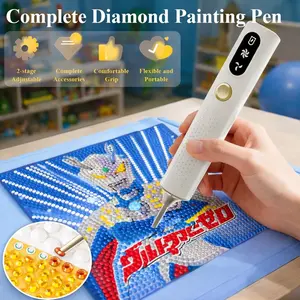 Electric Diamond Painting Pen | Cordless Rechargeable 2-Stage Suction, Lightweight Ergonomic Grip | Diamond Art, DIY Craft, Family Activity Must-Have | Art & Craft Tool #TikTokMadeMeBuyIt Best Seller