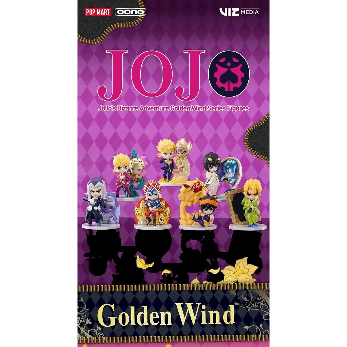 POP MART Gong Jojo's Bizarre Adventure Golden Wind Series Figure Blind Box