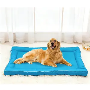 Seasonal Pet Sleep Pad Mats, Waterproof Moisture-Proof Deep Sleep, 4D High Resilience Memory Foam, Durable Easy Clean Pet Bed for Cats Dogs, Shaped Beds