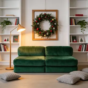 Convertible Sofa Bed Sleeper Chair | Portable Guest Bed with Backrest | Compact for Living Room & Studio