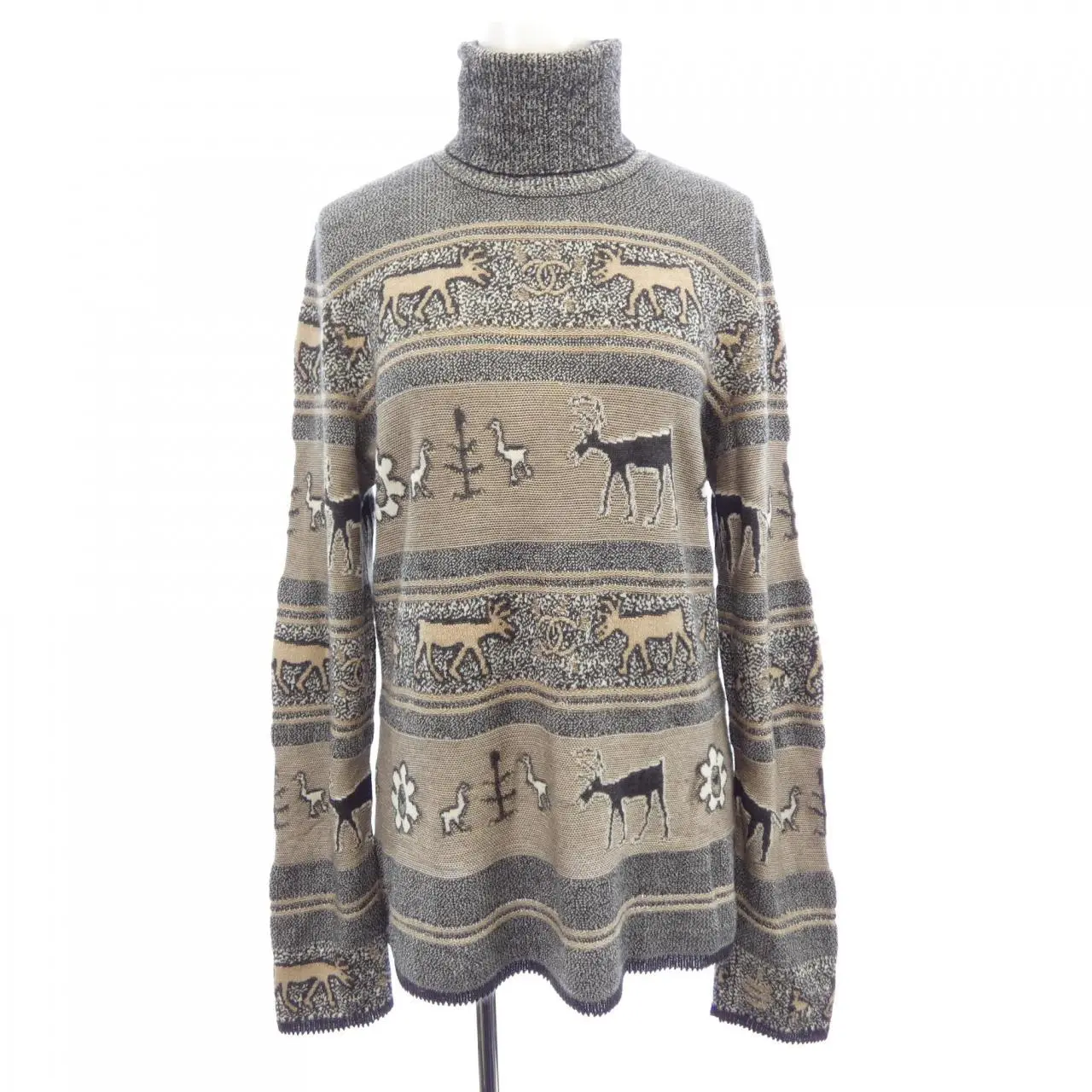Pre-owned CHANEL Cashmere Small Leather Goods Knitwear