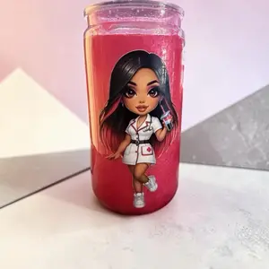 16 oz Snow Globe Tumblers with Vibrant Glitter for Festive Beverages Various Colors Personalization and Embellishments Customizable by Request Eye Catching Drinkware - Bottle, Washable, Reusable, Portable