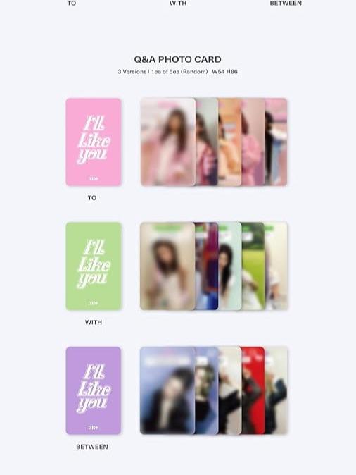 ILLIT - [I'LL LIKE YOU] GLLIT Ver. K-Pop Girl Group Album with Mini CD-R, Photocard, and More - October 21st 2024 Release
