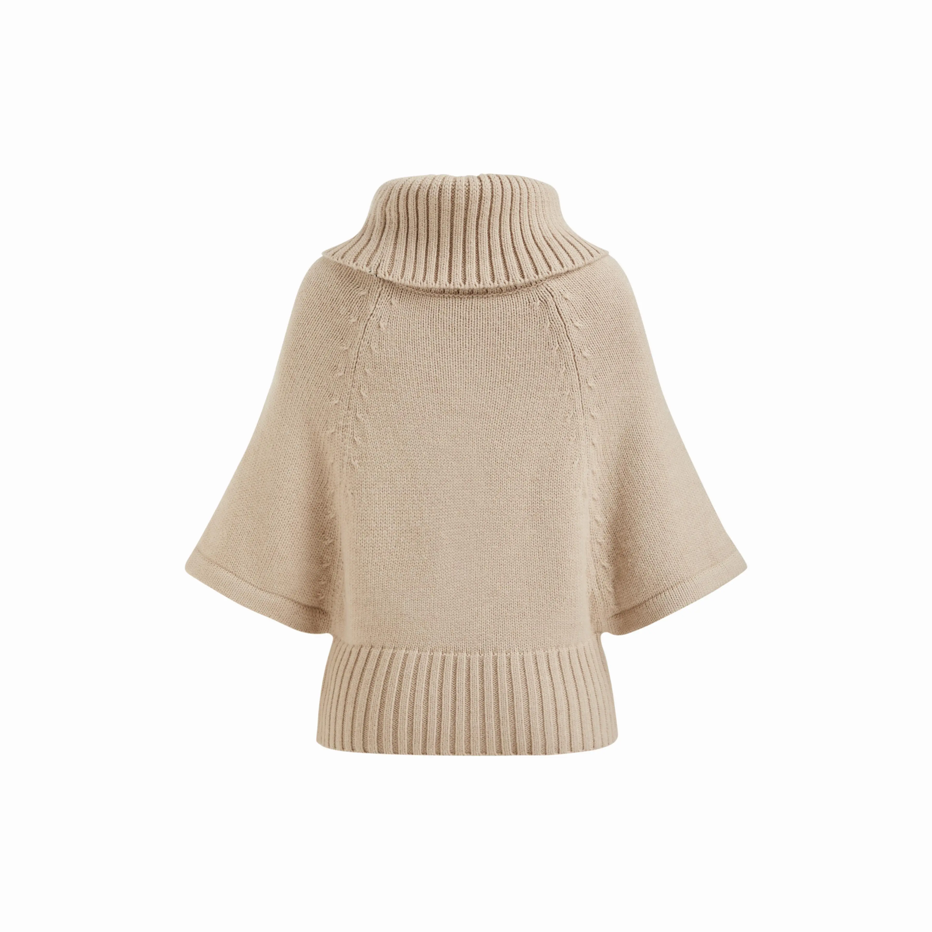 Woolly SLV Knit CD  ベージュ Dime: Beige Mohair Double Zip Knit Sweater | SSENSE
