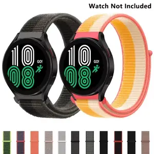 Nylon Watch Band (Band Only), Replacement Watch Band for Samsung Galaxy Watch 6 4 7 Classic/5 Pro/Active 2/Gear S3, Smart Watch Accessories, Wearable, Smartwatch Strap