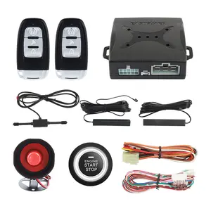 EASYGUARD  EC003N series  Universal one-way car alarm  DC12V Push Start Button with PKE Passive Keyless Entry & Remote Engine Start Automotive Vehicle