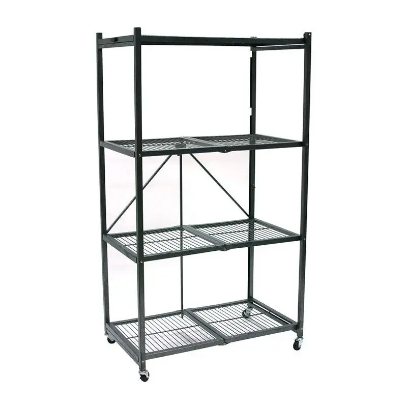 Origami Heavy Duty 4-Tier Collapsible Shelving Unit