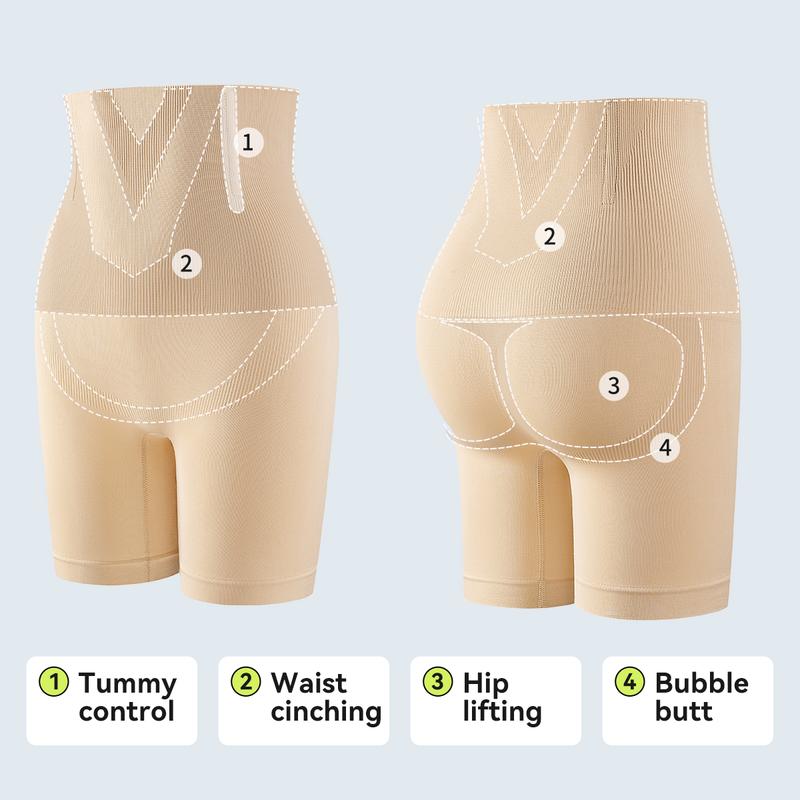 [2-Pack Anti-Gravity Shaping Pants ] Kakapeople Women's Tummy Control Butt-Lifting Shapewear, Sexy and Comfortable High-Waist Body Sculpting Garment Womenswear Compression