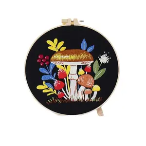 Mushroom Embroidery  Kit