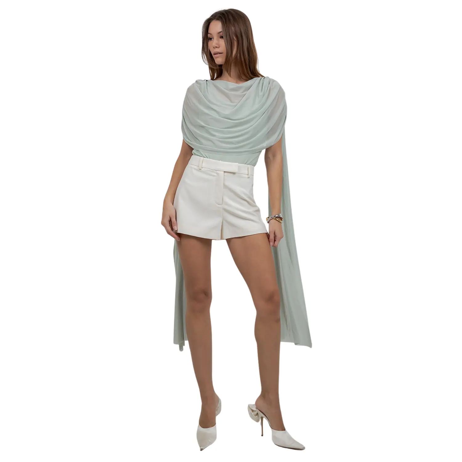 Celeste Drape Bodysuit
